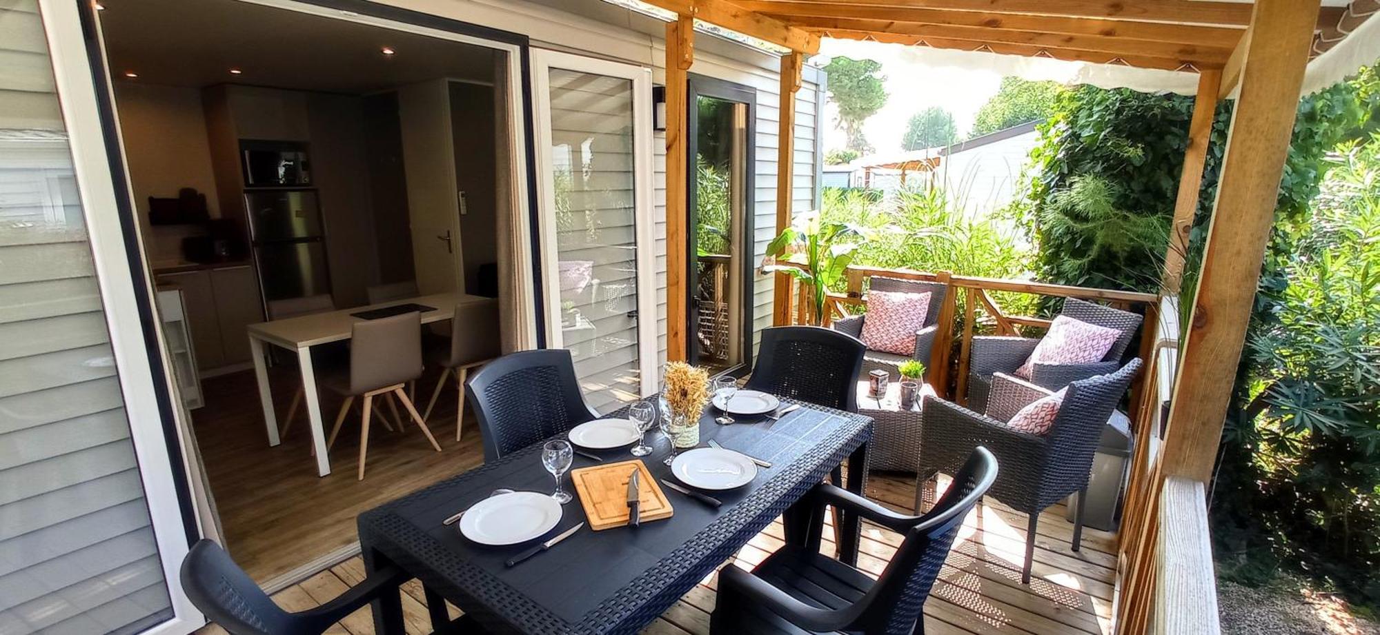 Happymobilhome Argeles-Sur-Mer -Plage A 500M- Camping 4 Etoiles Del Mar Kültér fotó
