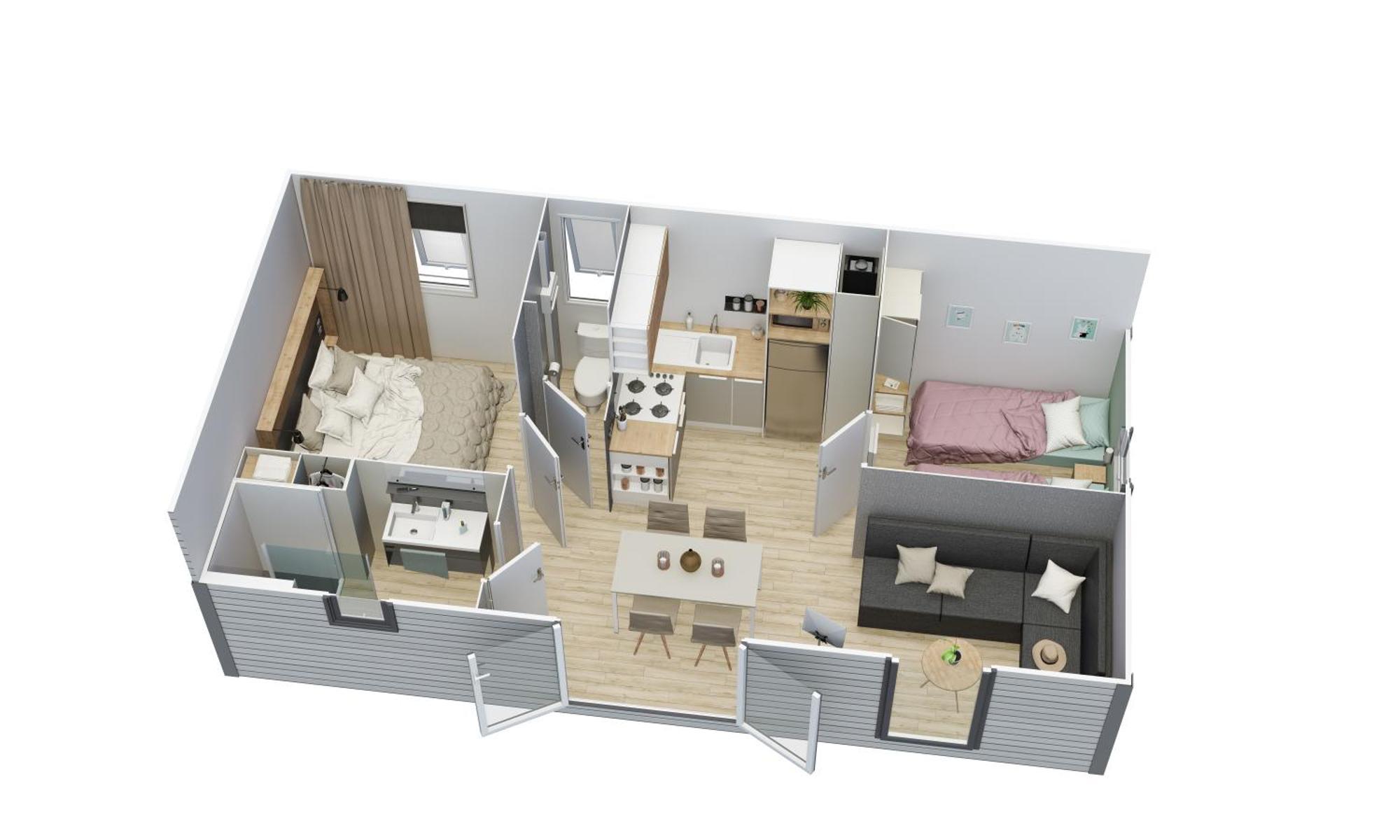 Happymobilhome Argeles-Sur-Mer -Plage A 500M- Camping 4 Etoiles Del Mar Kültér fotó