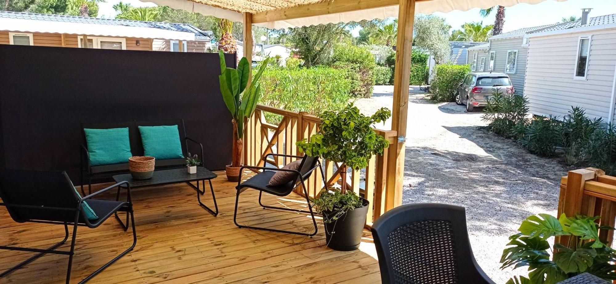 Happymobilhome Argeles-Sur-Mer -Plage A 500M- Camping 4 Etoiles Del Mar Kültér fotó